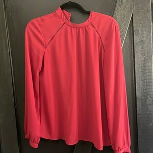 Burgundy express blouse. Gently worn.